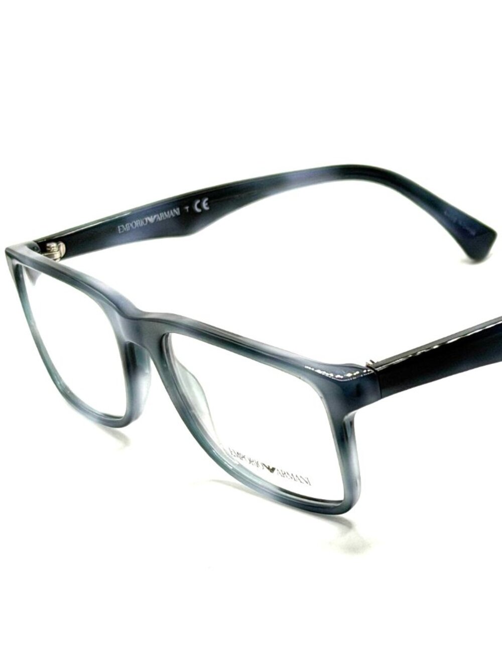 EMPORIO ARMANI EA 3175 5024 STRIPED BLUE MEN EYEGLASSES 54MM 18 145